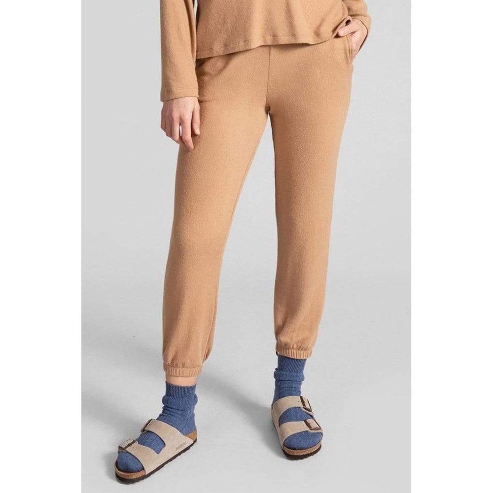 Leset Lori Joggers Camel XS Casual Cropped Pants